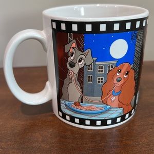 DISNEY LADY & The TRAMP “Bella Notte” Scene Mug